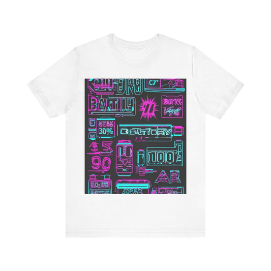 boostlete-rise-grind-type-battery-100-effort-split-blueprint-0205 — Unisex Jersey Short Sleeve (B+C 3001)