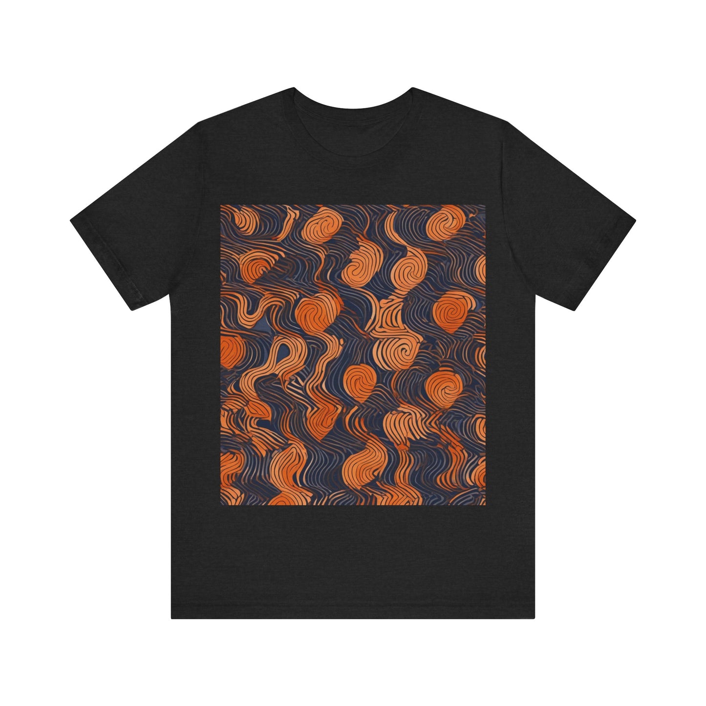 boostlete-iron-intent-pattern-topographic-engraved-0019 — Unisex Jersey Short Sleeve (B+C 3001)