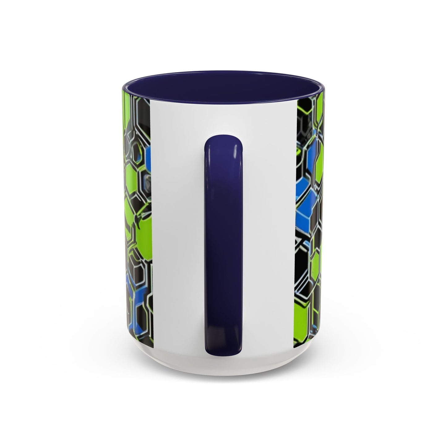 boostlete-recovery-progress-pattern-hex-blueprint-0007 — Accent Mug 11oz/15oz