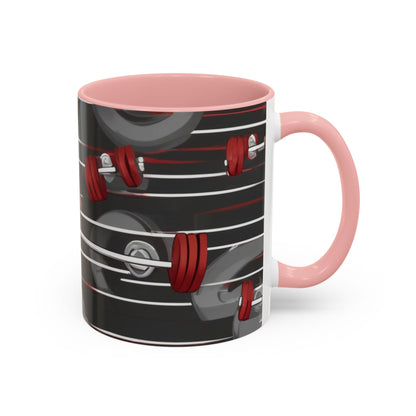 boostlete-rise-grind-icon-barbell-matte-vector-0138 — Accent Mug 11oz/15oz