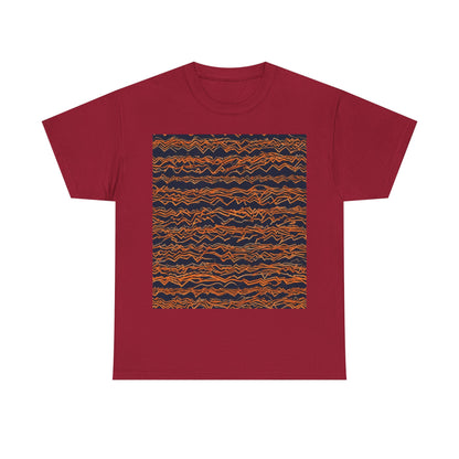 boostlete-field-day-pattern-ekg-bold-0135 — Unisex Heavy Cotton Tee (Gildan 5000)