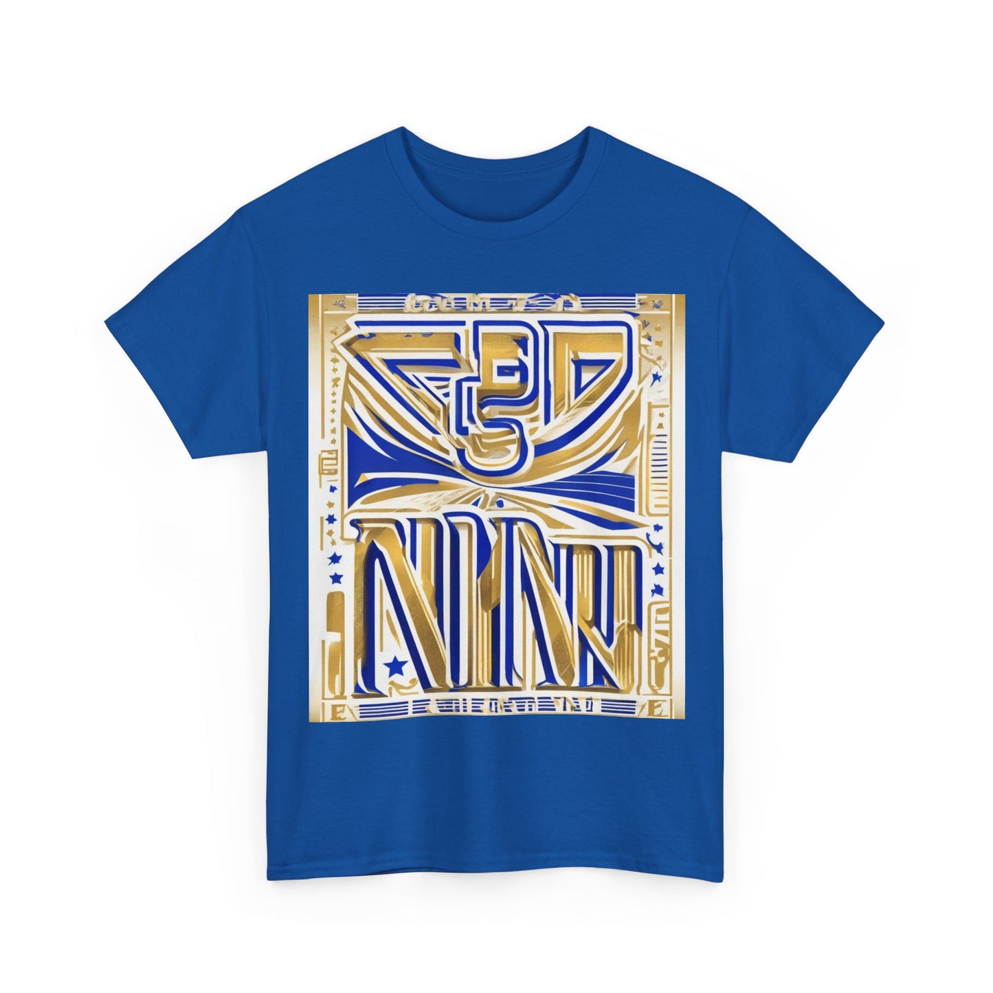 boostlete-boost-mode-type-earned-not-given-outline-over-solid-line-art-0005 — Unisex Heavy Cotton Tee (Gildan 5000)