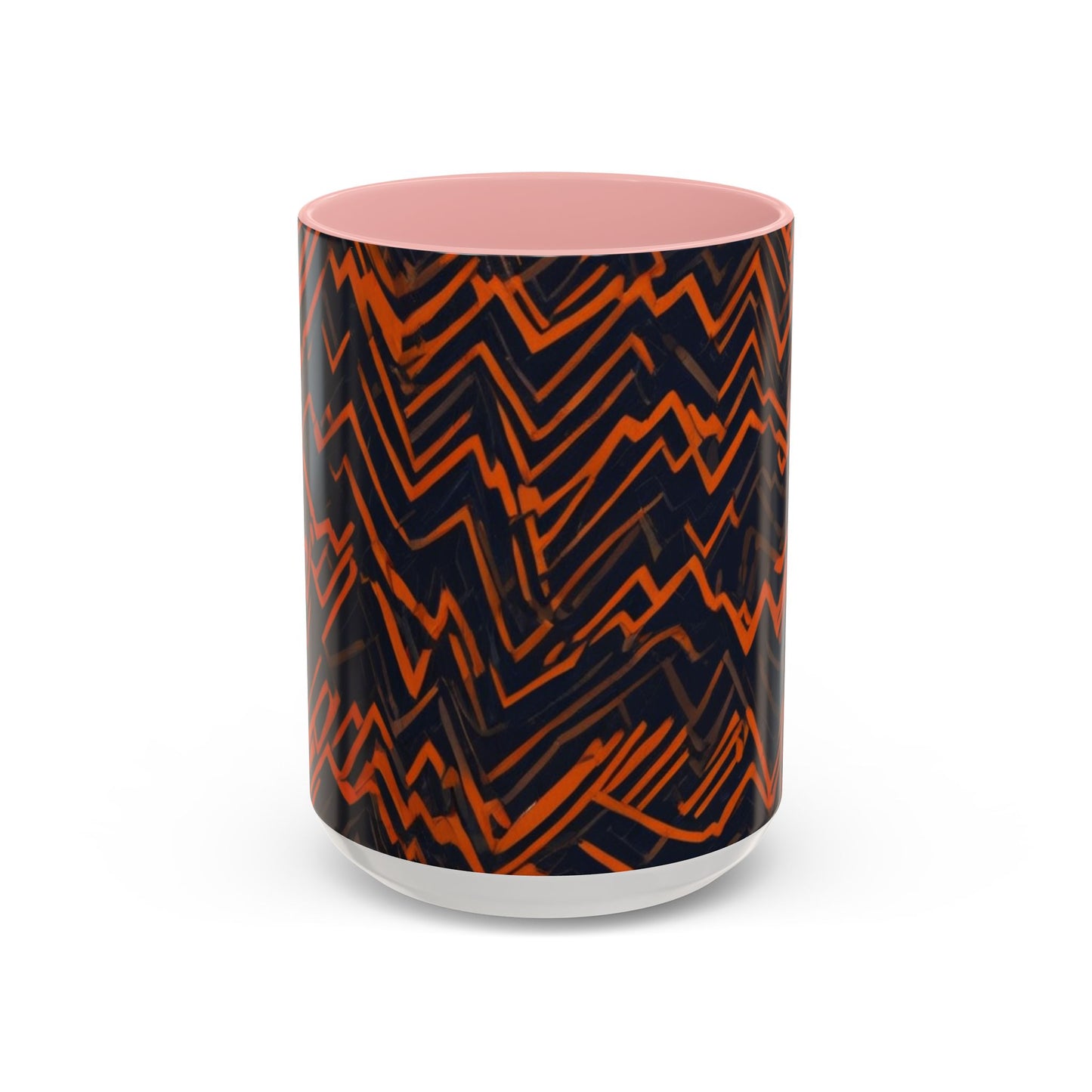 boostlete-rise-grind-pattern-ekg-modern-0155 — Accent Mug 11oz/15oz