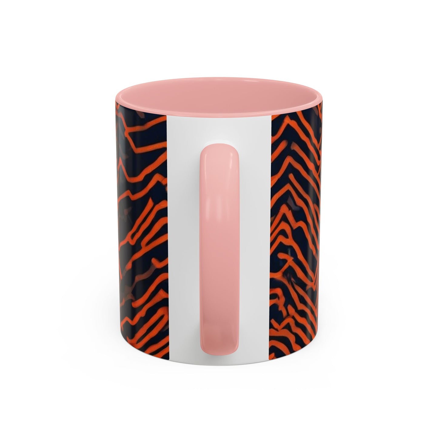 boostlete-field-day-pattern-ekg-modern-0087 — Accent Mug 11oz/15oz