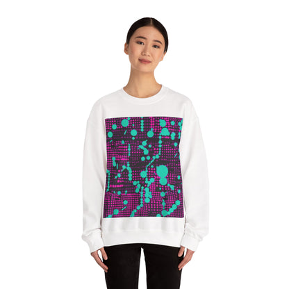 boostlete-pr-season-pattern-dotted-retro-0891 — Unisex Heavy Blend Crewneck (G18000)