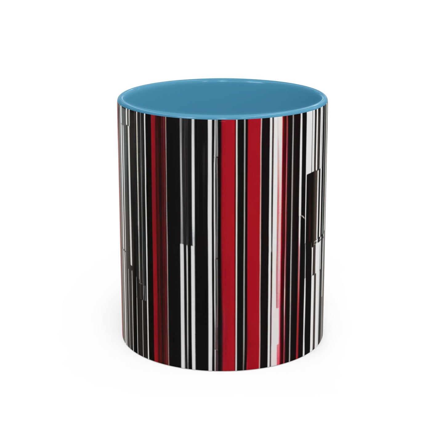 boostlete-am-crew-pattern-barcode-athletic-0911 — Accent Mug 11/15oz