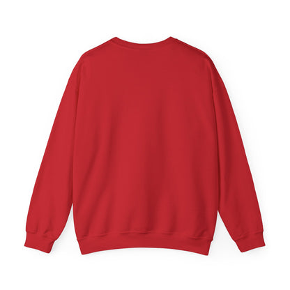 boostlete-boost-mode-pattern-barcode-blueprint-0463 — Unisex Heavy Blend Crewneck (G18000)