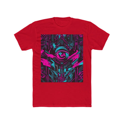 boostlete-iron-intent-type-eyes-up-forward-big-line-art-0065 — Unisex Cotton Crew Tee (NL 3600)