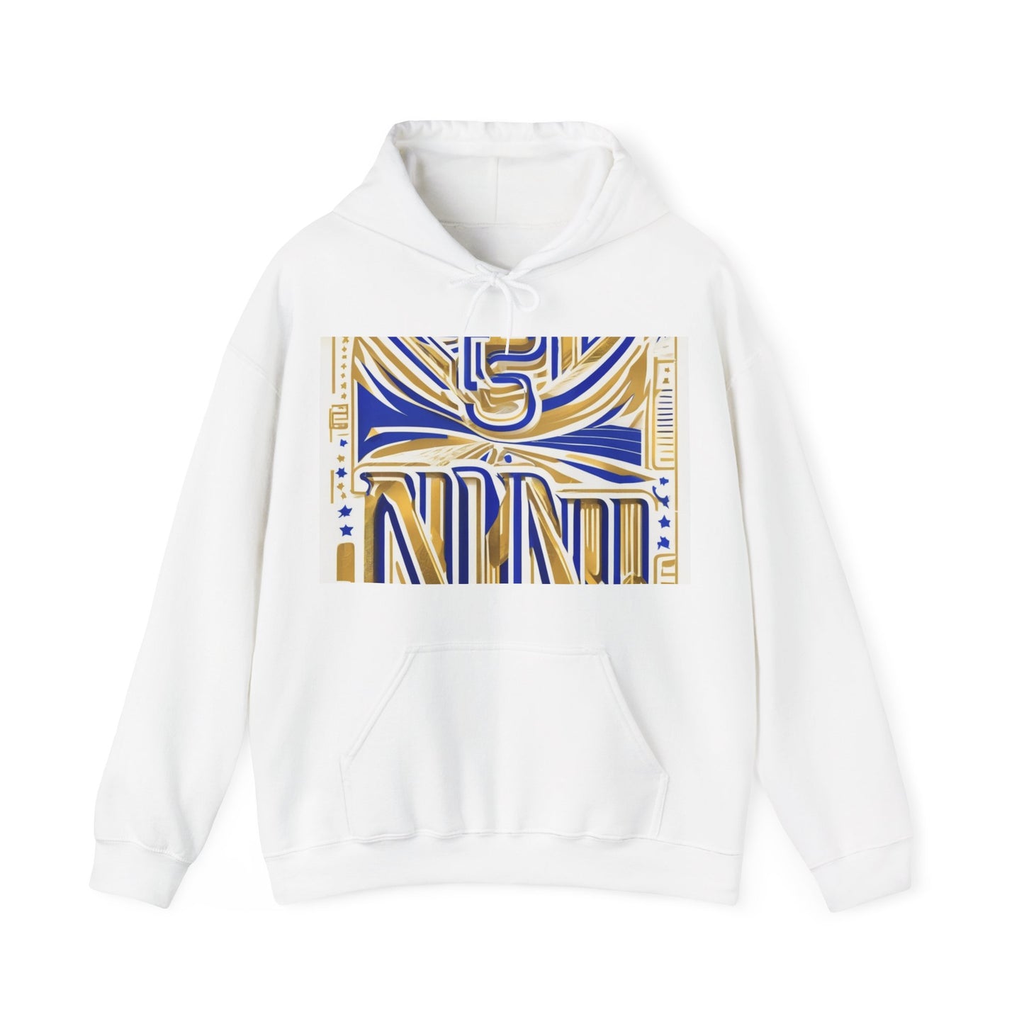 boostlete-boost-mode-type-earned-not-given-outline-over-solid-line-art-0005 — Unisex Heavy Blend Hooded Sweatshirt (Gildan)