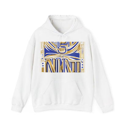 boostlete-boost-mode-type-earned-not-given-outline-over-solid-line-art-0005 — Unisex Heavy Blend Hooded Sweatshirt (Gildan)