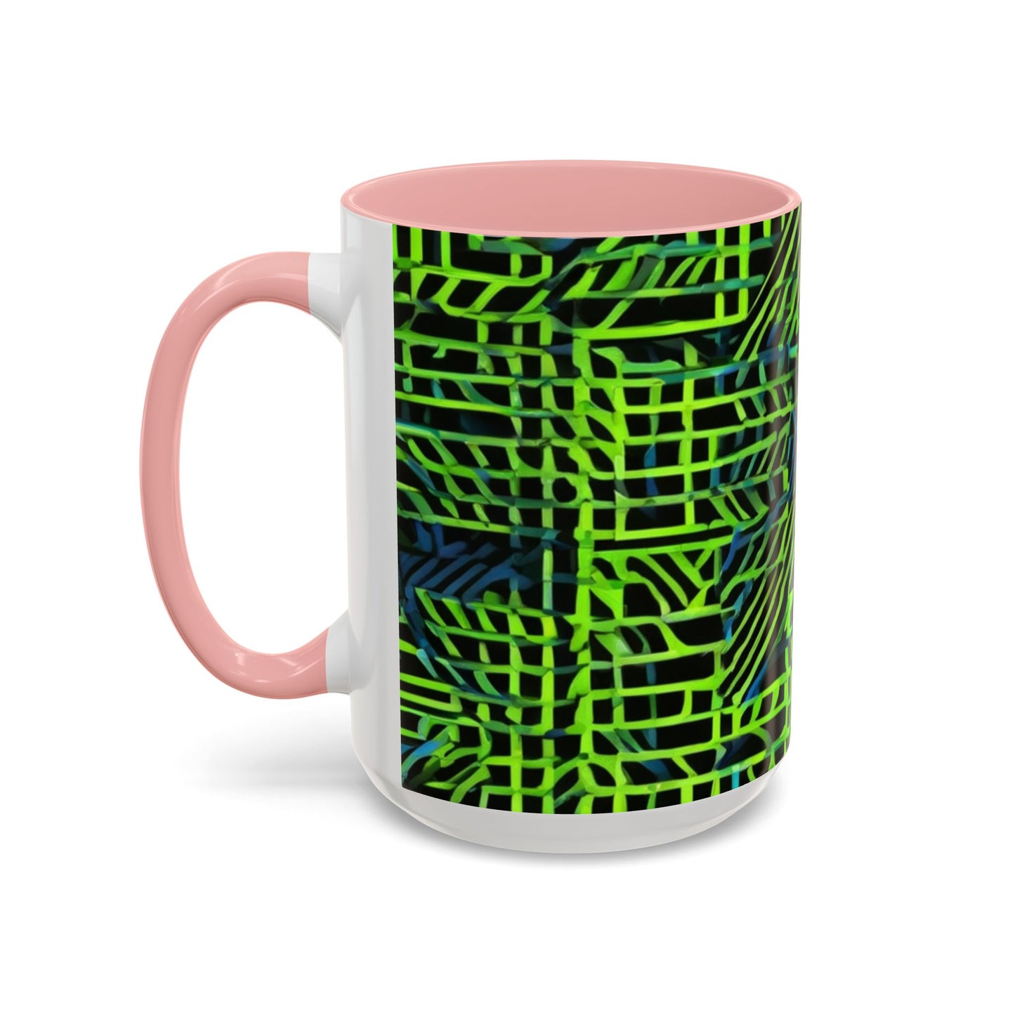 boostlete-quiet-power-pattern-stair-steps-industrial-0751 — Accent Mug 11/15oz