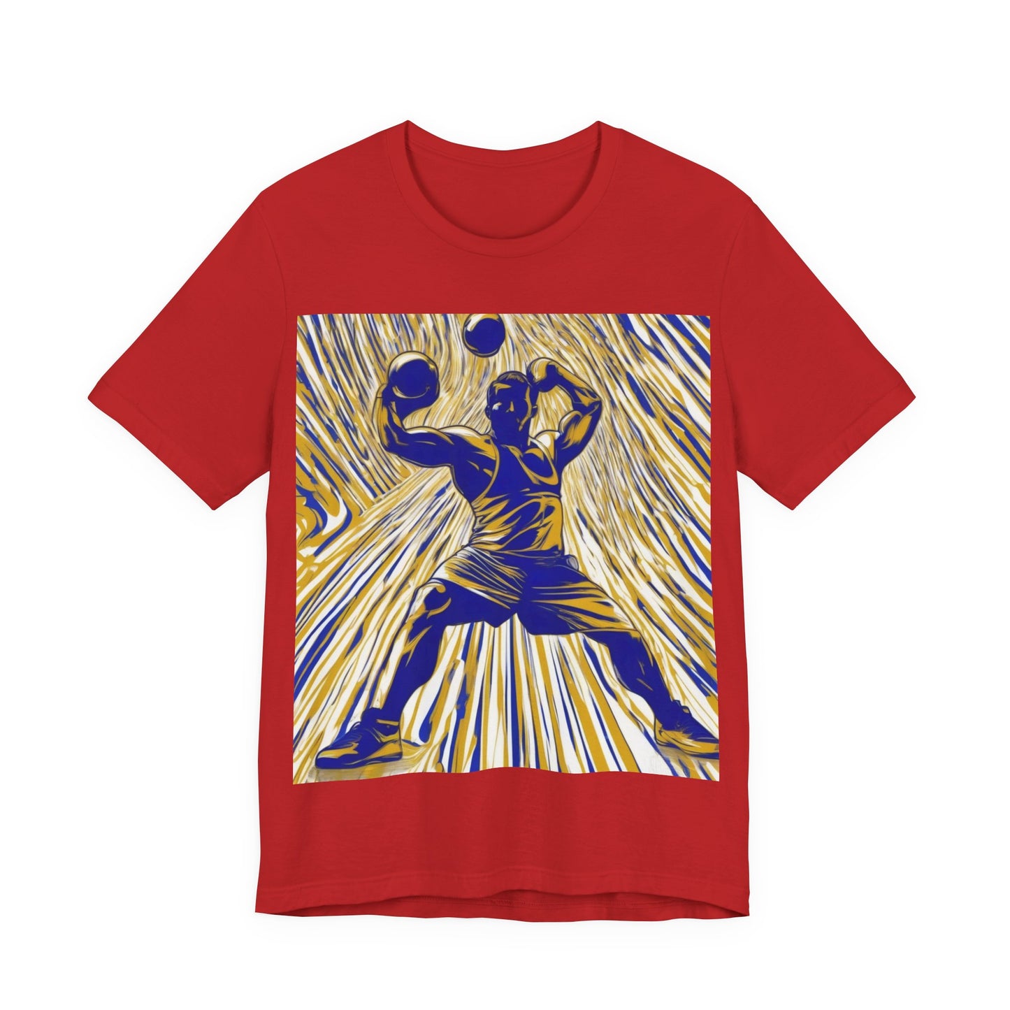 boostlete-rise-grind-scene-kettlebell-speed-engraved-0180 — Unisex Jersey Short Sleeve (B+C 3001)