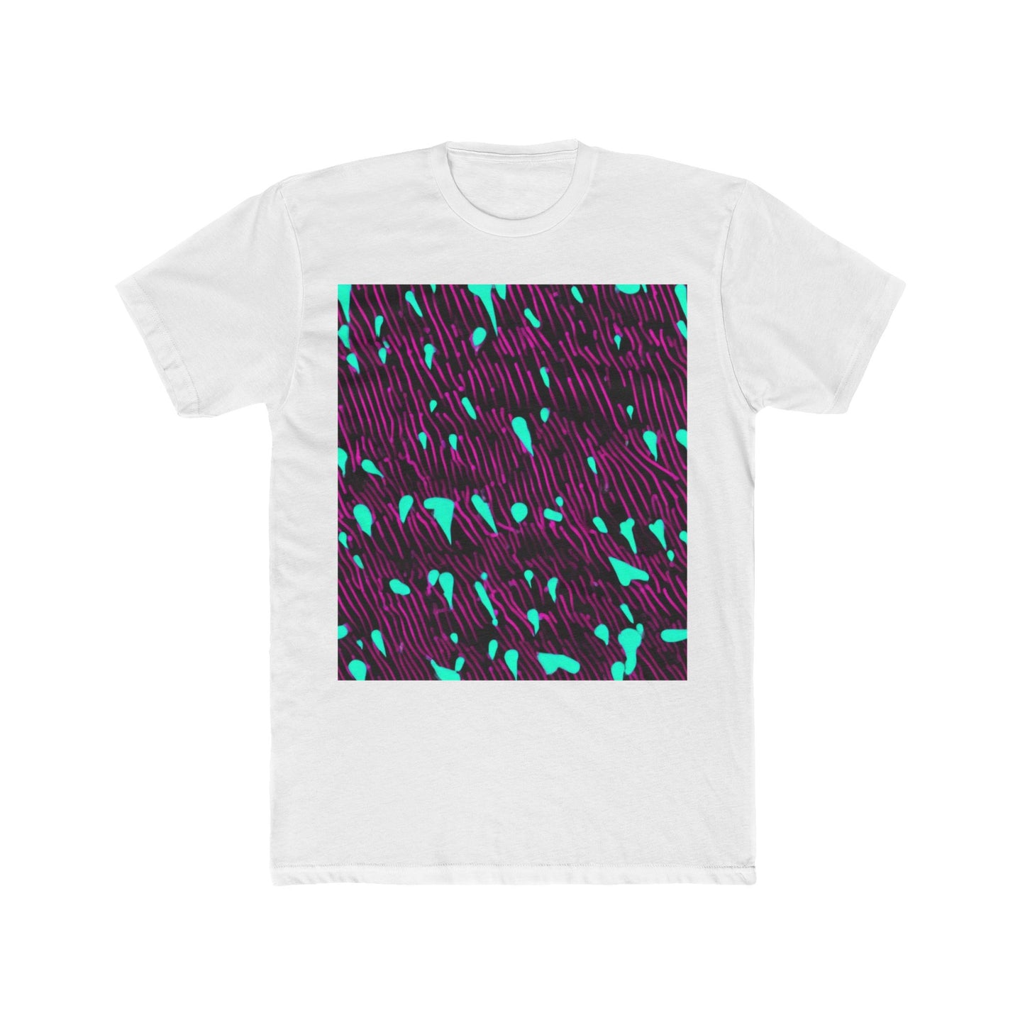 boostlete-am-crew-pattern-dotted-vector-0027 — Unisex Cotton Crew Tee (NL 3600)