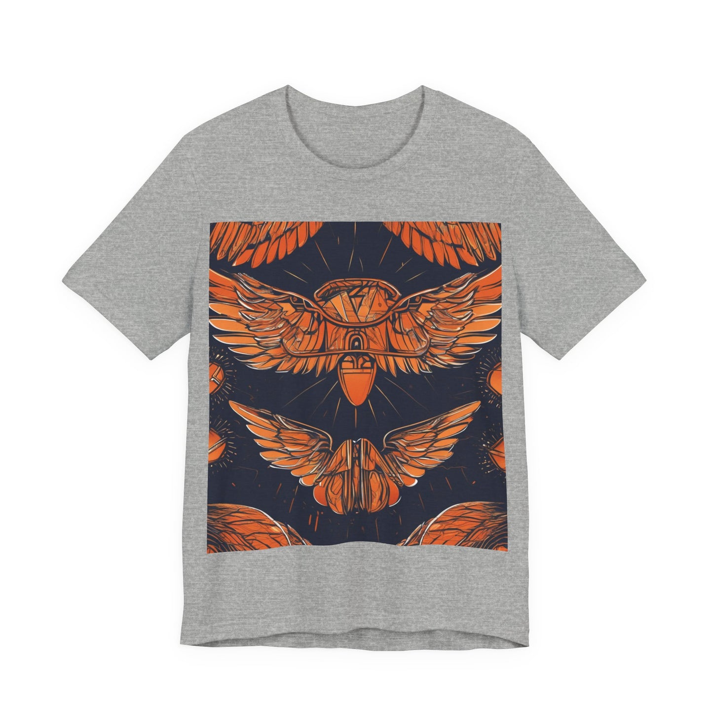 boostlete-field-day-icon-wings-soft-geometric-0298 — Unisex Jersey Short Sleeve (B+C 3001)
