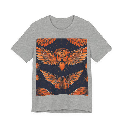 boostlete-field-day-icon-wings-soft-geometric-0298 — Unisex Jersey Short Sleeve (B+C 3001)
