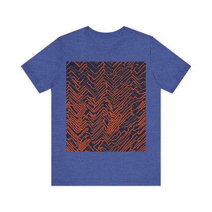 boostlete-field-day-pattern-ekg-modern-0087 — Unisex Jersey Short Sleeve (B+C 3001)