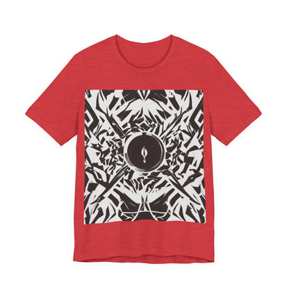 boostlete-am-crew-icon-flame-matte-geometric-0286 — Unisex Jersey Short Sleeve (B+C 3001)