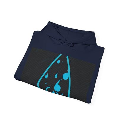 boostlete-iron-intent-icon-water-grainy-vector-0762 — Unisex Heavy Blend Hoodie (G18500)