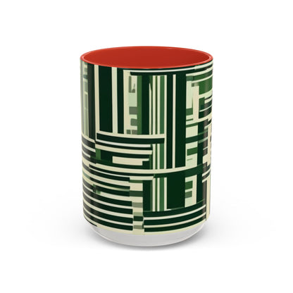 boostlete-rise-grind-pattern-barcode-bold-0123 — Accent Mug 11oz/15oz