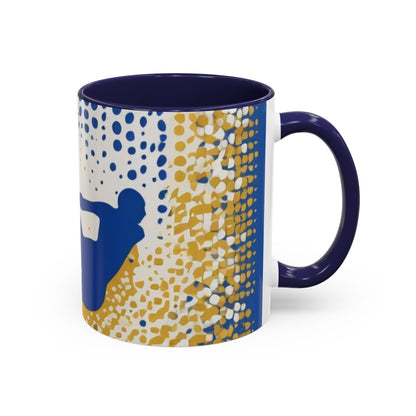 boostlete-field-day-icon-swimmer-halftone-paper-0246 — Accent Mug 11oz/15oz