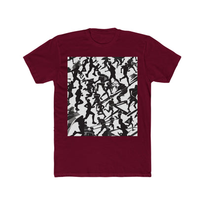 boostlete-field-day-scene-marathoner-motion-paper-0156 — Unisex Cotton Crew Tee (NL 3600)