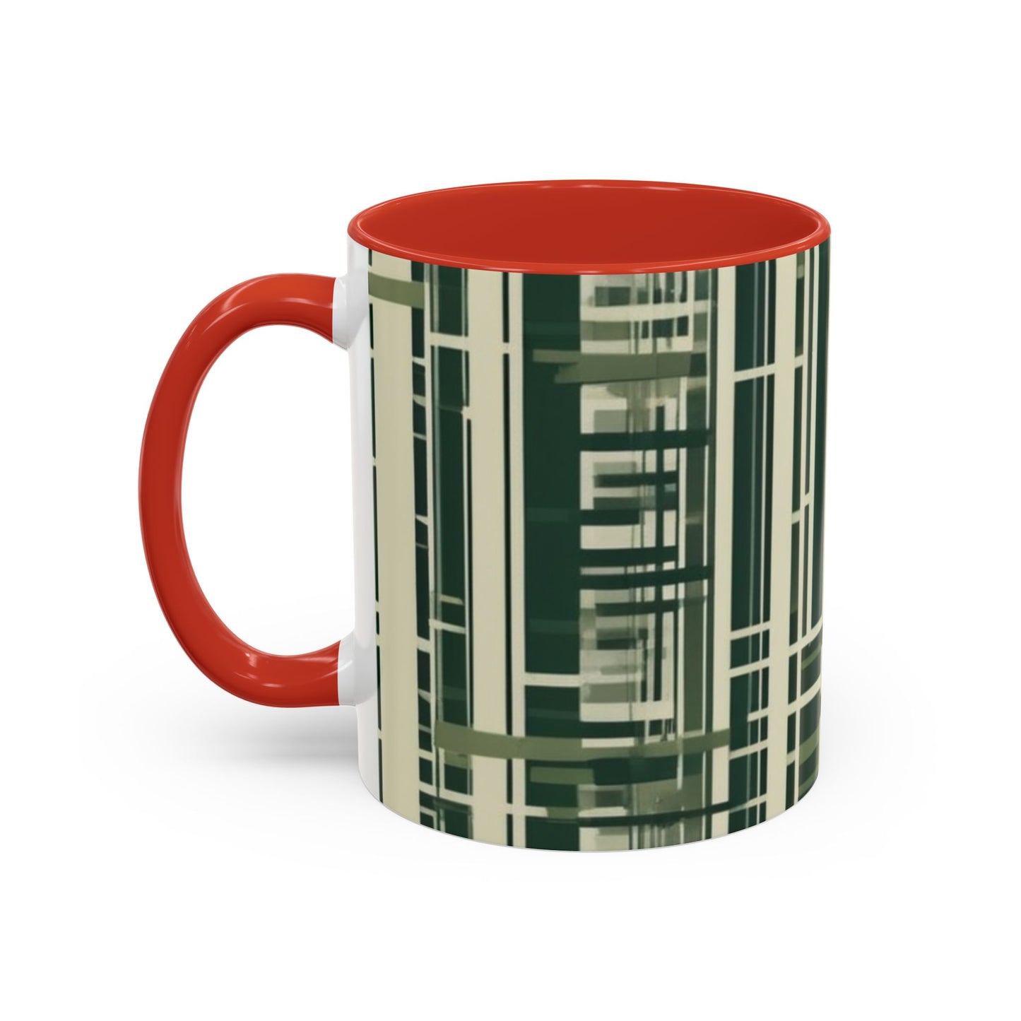 boostlete-quiet-power-pattern-barcode-blueprint-0167 — Accent Mug 11/15oz