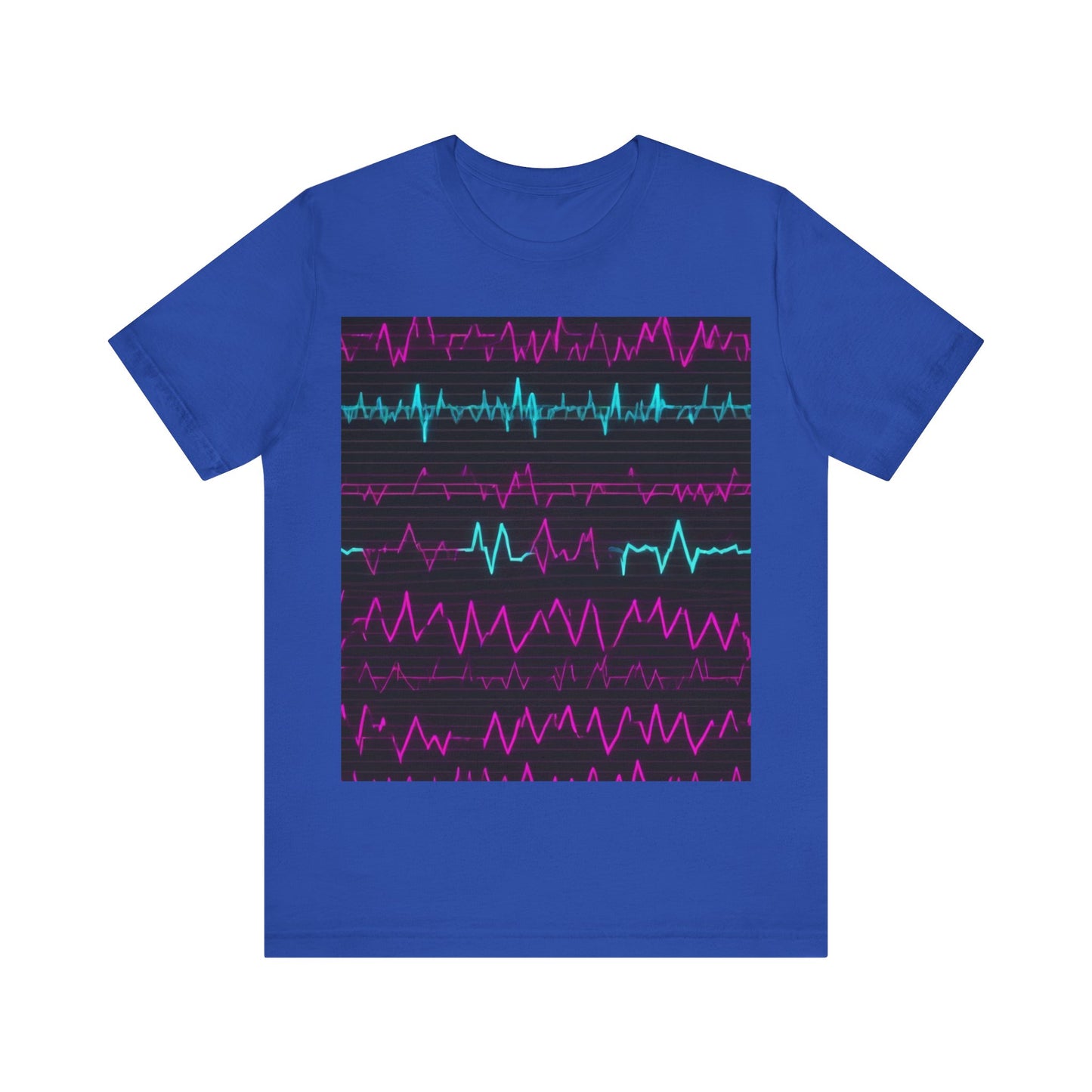 boostlete-boost-mode-pattern-ekg-modern-0111 — Unisex Jersey Short Sleeve (B+C 3001)