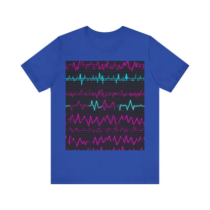 boostlete-boost-mode-pattern-ekg-modern-0111 — Unisex Jersey Short Sleeve (B+C 3001)