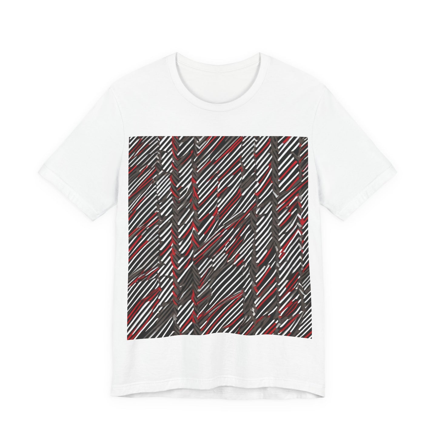 boostlete-field-day-pattern-diagonal-paper-0287 — Unisex Jersey Short Sleeve (B+C 3001)