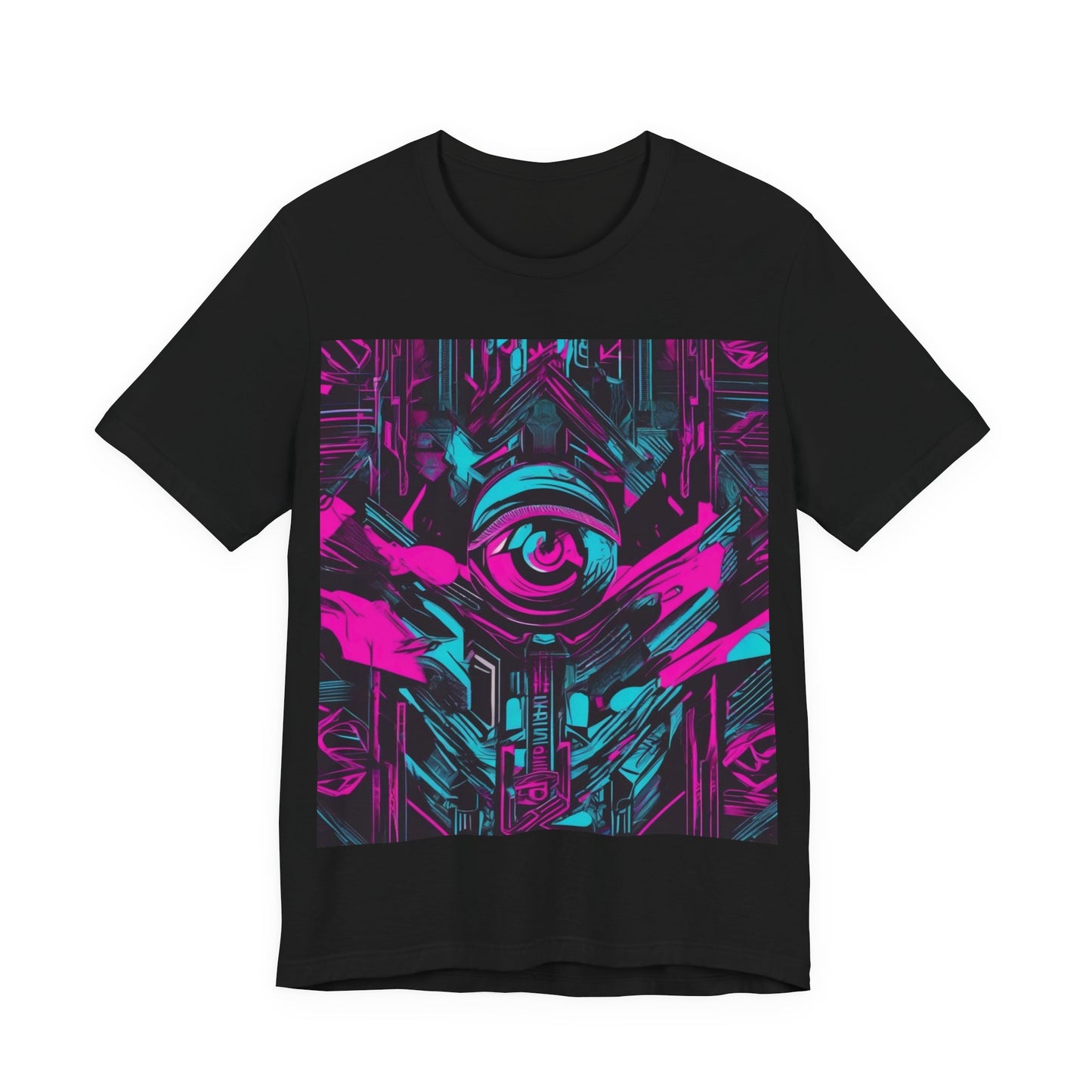 boostlete-iron-intent-type-eyes-up-forward-big-line-art-0065 — Unisex Jersey Short Sleeve (B+C 3001)