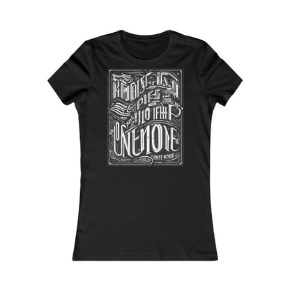 boostlete-mile-by-mile-type-one-more-split-line-art-0001 — Women's Favorite Tee (B+C 6004)