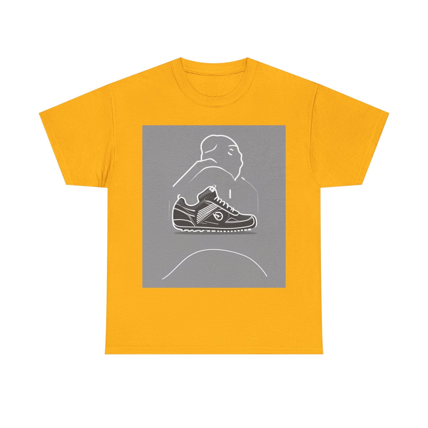 boostlete-boost-mode-icon-sneaker-offset-vector-0166 — Unisex Heavy Cotton Tee (Gildan 5000)