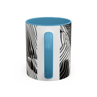 boostlete-field-day-pattern-topographic-isometric-0211 — Accent Mug 11oz/15oz