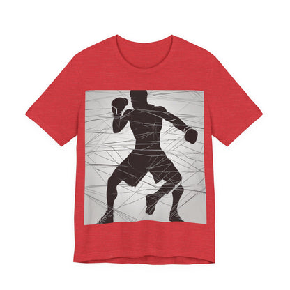 boostlete-mile-by-mile-scene-boxer-motion-geometric-0028 — Unisex Jersey Short Sleeve (B+C 3001)