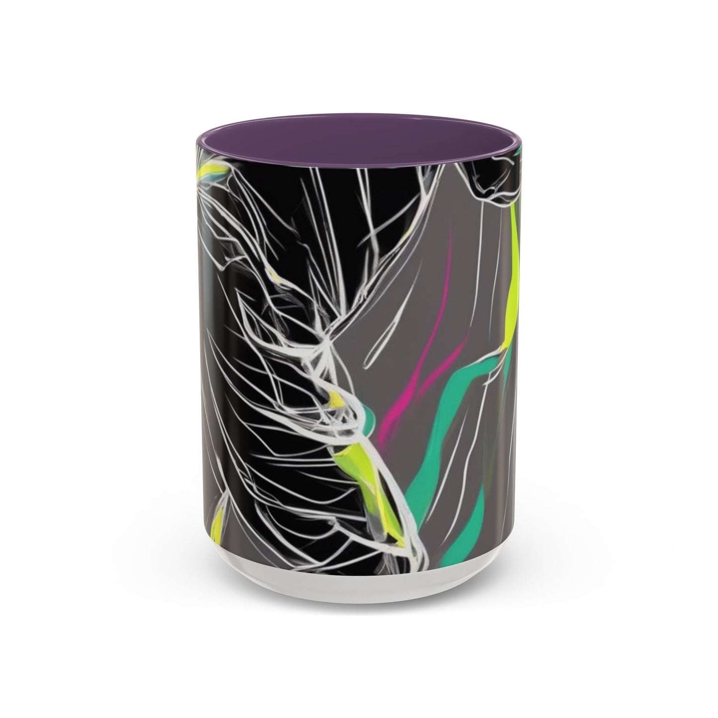 boostlete-iron-intent-scene-athlete-neon-monoline-0140 — Accent Mug 11oz/15oz