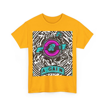 boostlete-boost-mode-type-again-badge-monoline-0293 — Unisex Heavy Cotton Tee (Gildan 5000)