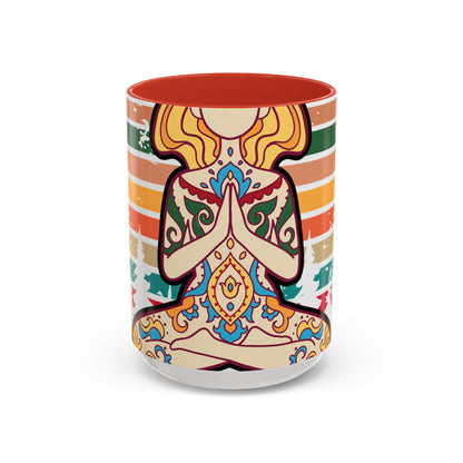 Yoga (10) — Accent Mug 11oz/15oz