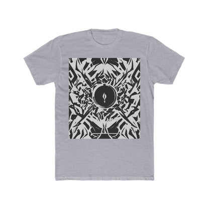 boostlete-am-crew-icon-flame-matte-geometric-0286 — Unisex Cotton Crew Tee (NL 3600)
