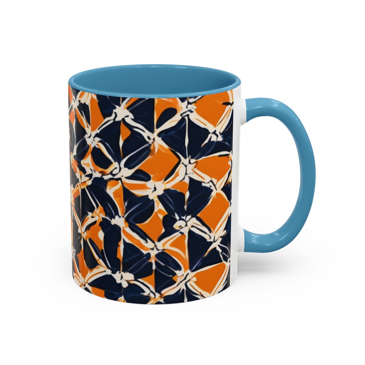 boostlete-headspace-pattern-plate-number-badge-0387 — Accent Mug 11/15oz