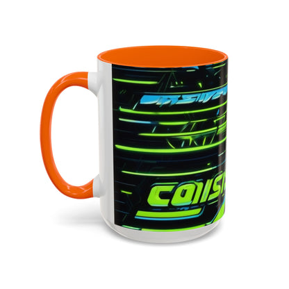 boostlete-quiet-power-type-built-on-consistency-diagonal-line-art-0125 — Accent Mug 11oz/15oz