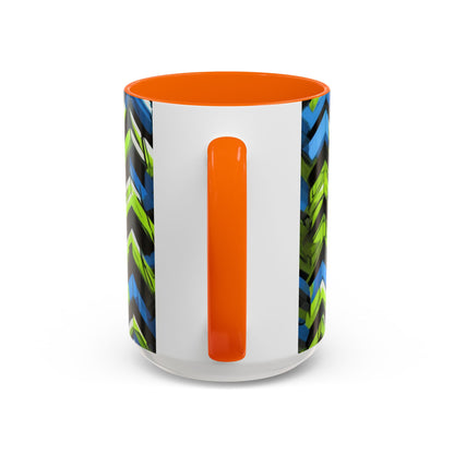 boostlete-rise-grind-pattern-chevron-isometric-0195 — Accent Mug 11oz/15oz