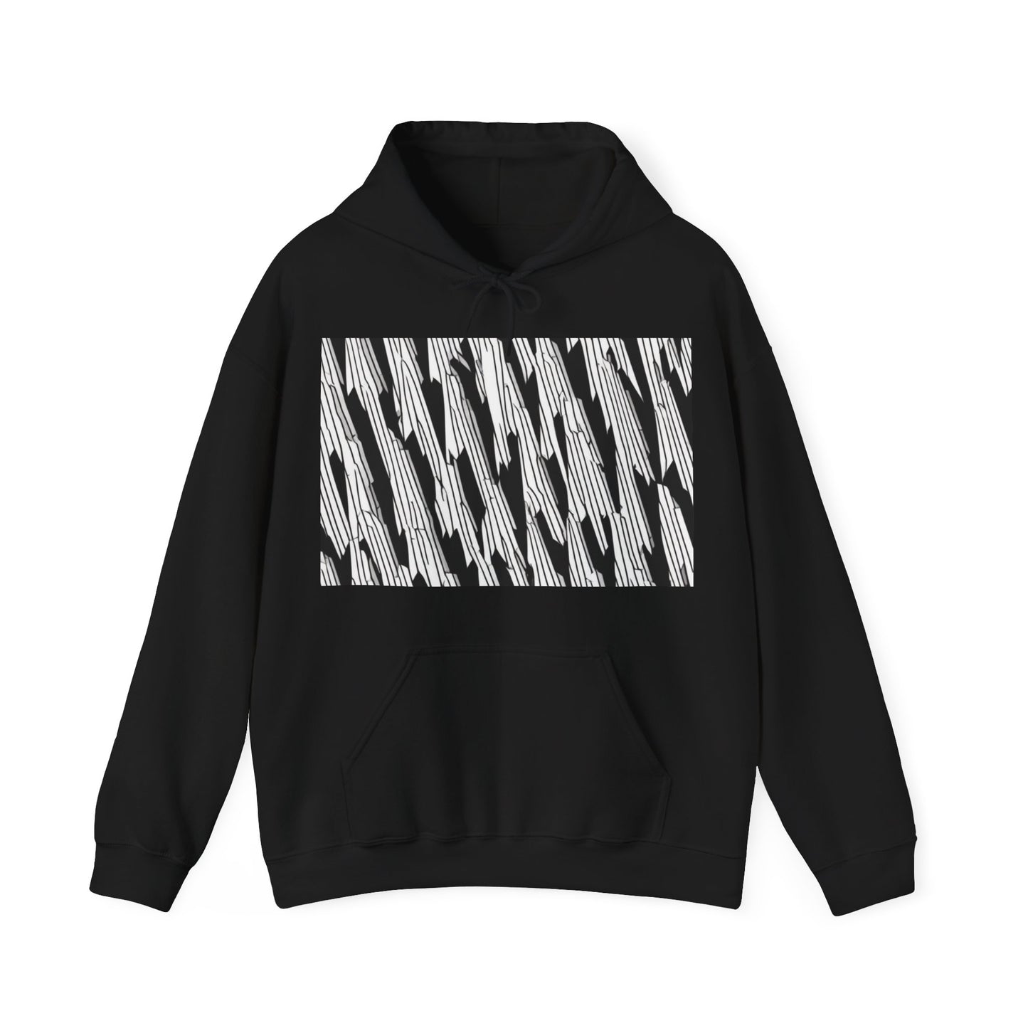 boostlete-iron-intent-pattern-micro-isometric-0199 — Unisex Heavy Blend Hooded Sweatshirt (Gildan)