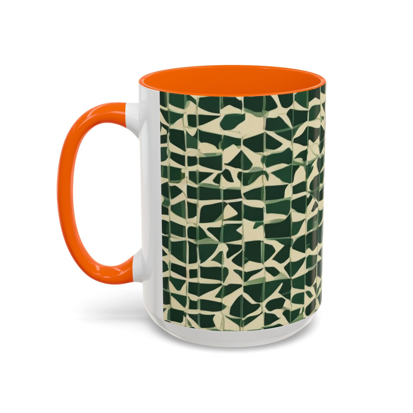 boostlete-iron-intent-pattern-plate-number-isometric-0099 — Accent Mug 11oz/15oz