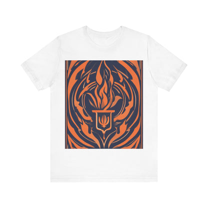 boostlete-quiet-power-icon-flame-duotone-athletic-0158 — Unisex Jersey Short Sleeve (B+C 3001)