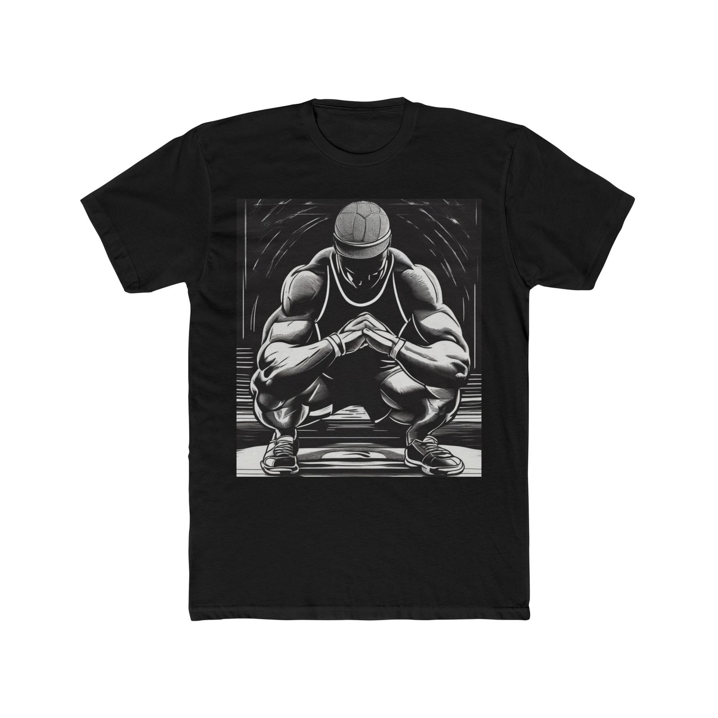 boostlete-pr-season-scene-athlete-outline-athletic-0144 — Unisex Cotton Crew Tee (NL 3600)