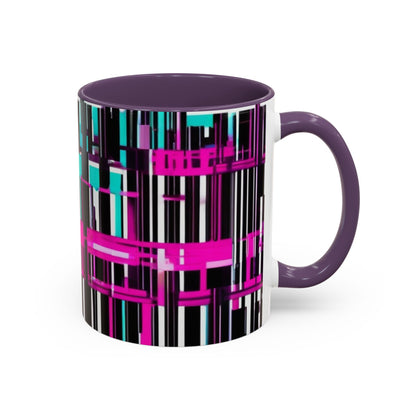 boostlete-am-crew-pattern-barcode-bold-0023 — Accent Mug 11oz/15oz