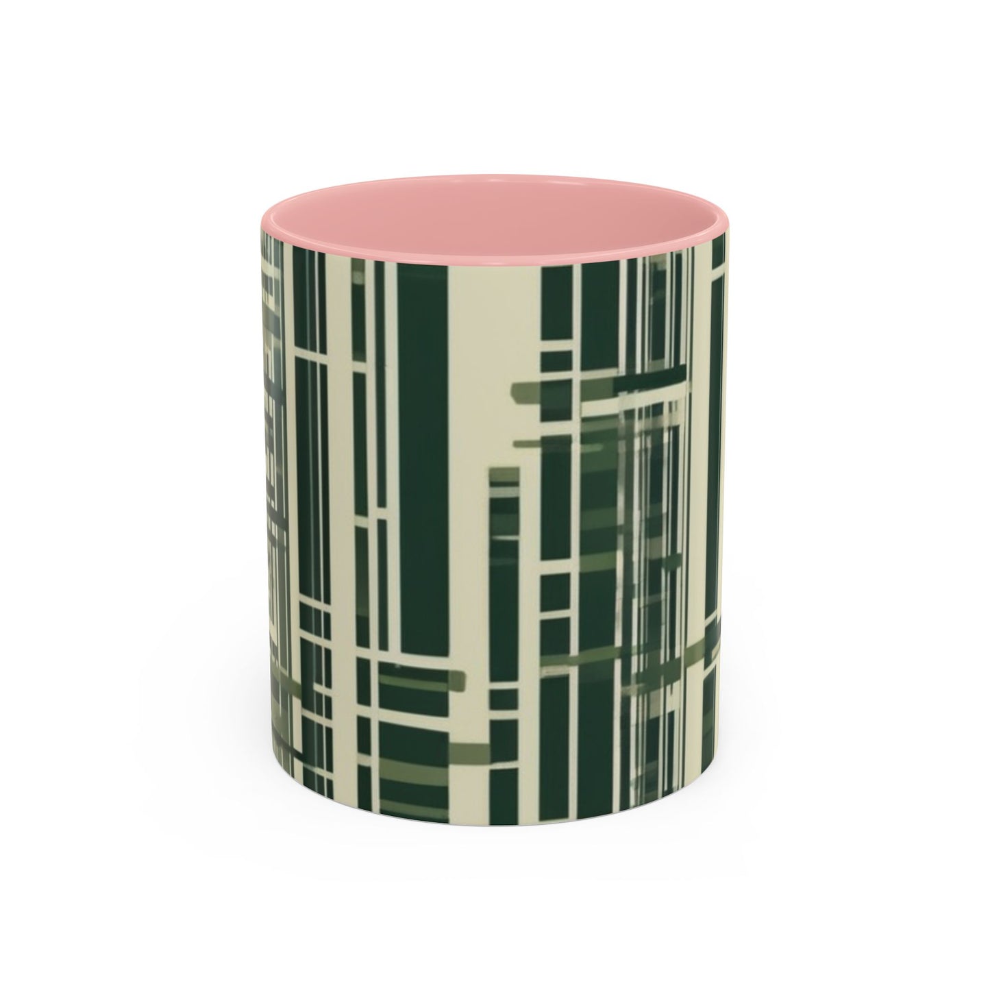 boostlete-quiet-power-pattern-barcode-blueprint-0167 — Accent Mug 11/15oz