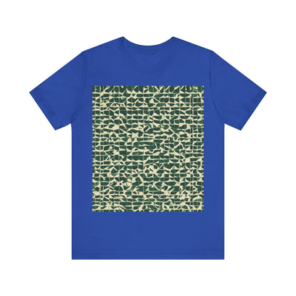 boostlete-iron-intent-pattern-plate-number-isometric-0099 — Unisex Jersey Short Sleeve (B+C 3001)