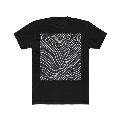 boostlete-recovery-progress-pattern-topographic-bold-0295 — Unisex Cotton Crew Tee (NL 3600)