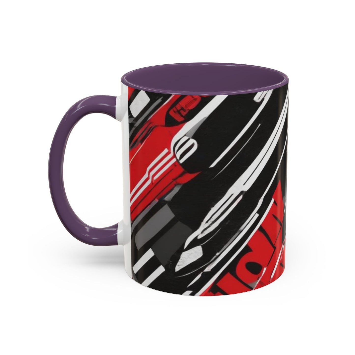 boostlete-recovery-progress-type-show-up-diagonal-paper-0109 — Accent Mug 11oz/15oz